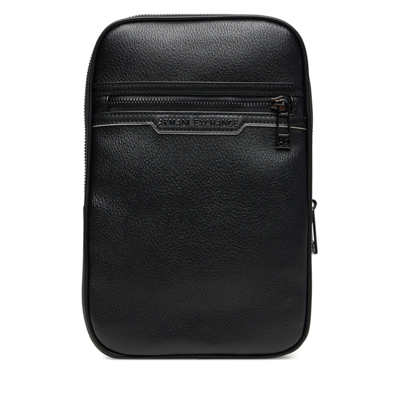 Мъжка чантичка Armani Exchange XM001602 AF17205 MC105 Черен цвят на ниска цена