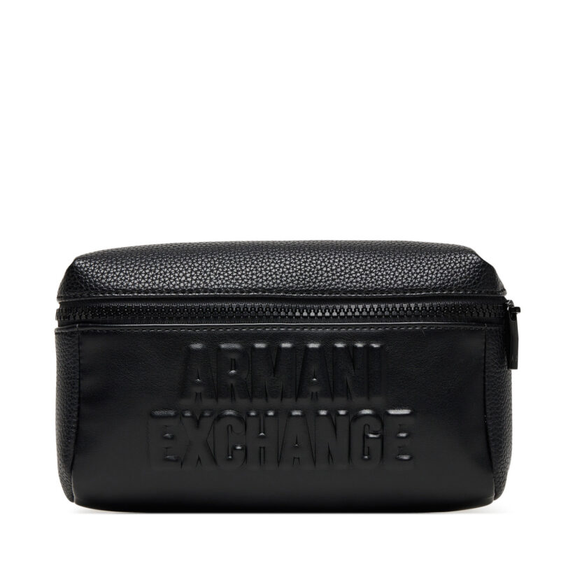 Мъжка чантичка Armani Exchange XM001624 AF17211 UC001 Черен цвят на ниска цена