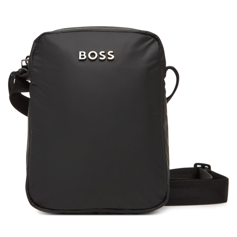 Мъжка чантичка BOSS 50541472 Черен цвят на ниска цена
