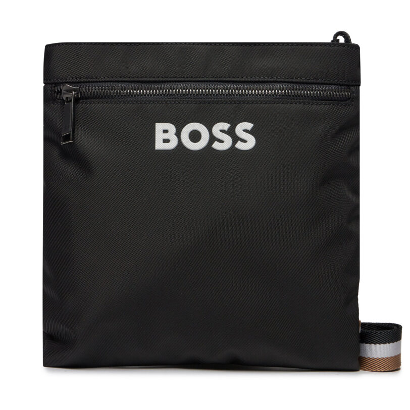 Мъжка чантичка Boss Catch 3.0 Envelope 50511930 Черен цвят на ниска цена