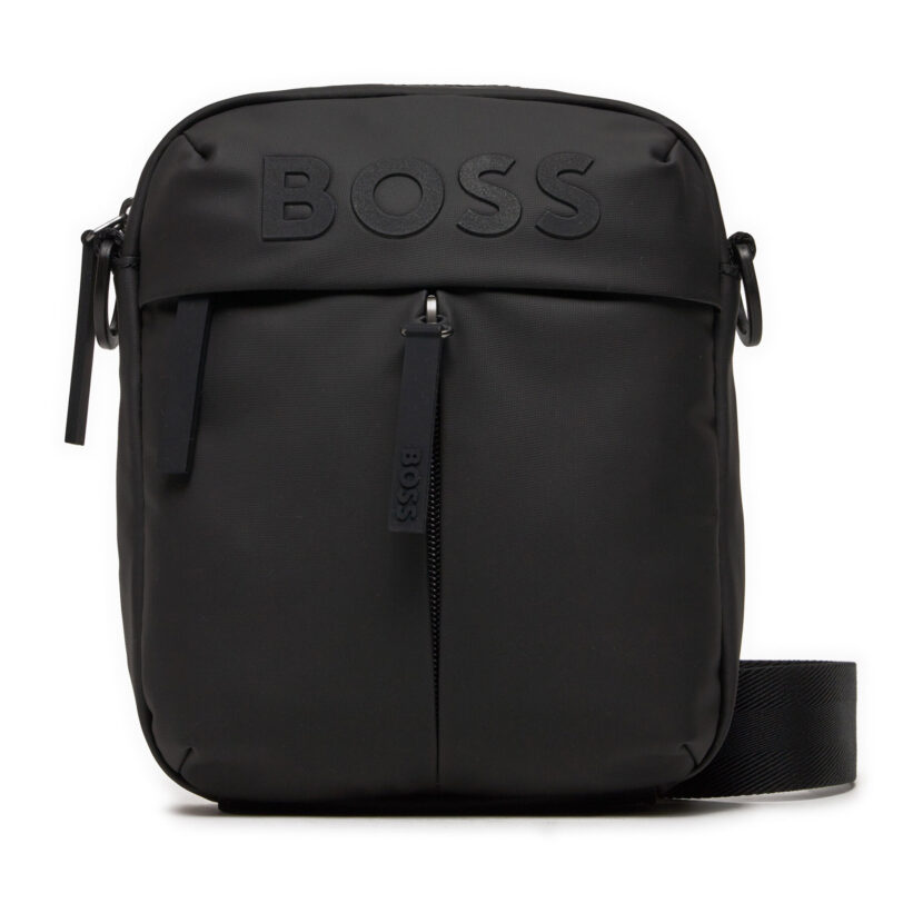 Мъжка чантичка Boss Stormy Ns Zip 50516893 Черен цвят на ниска цена