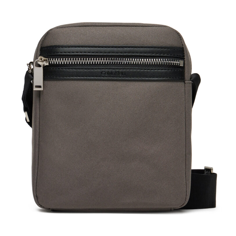 Мъжка чантичка Calvin Klein Contrast Reporter LV04D3175G Сив цвят на ниска цена