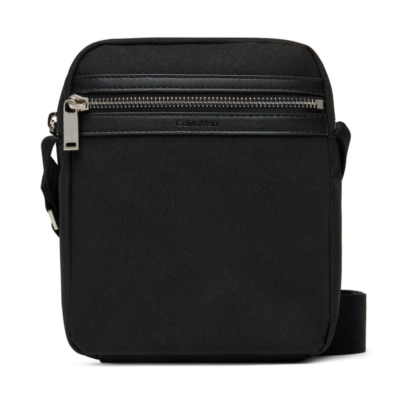 Мъжка чантичка Calvin Klein Contrast Reporter LV04D3175G Черен цвят на ниска цена