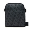 Мъжка чантичка Calvin Klein Jeans Matte Aop Reporter 18 LV04G3115G Черен цвят на ниска цена