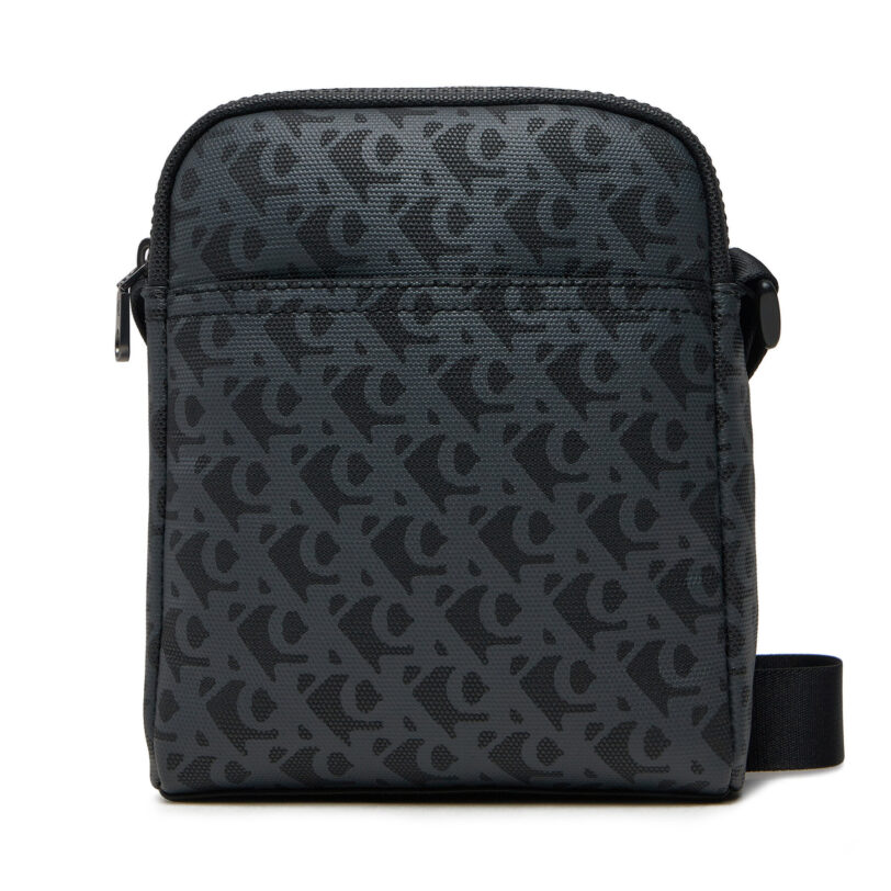 Мъжка чантичка Calvin Klein Jeans Matte Aop Reporter 18 LV04G3115G Черен цвят на ниска цена