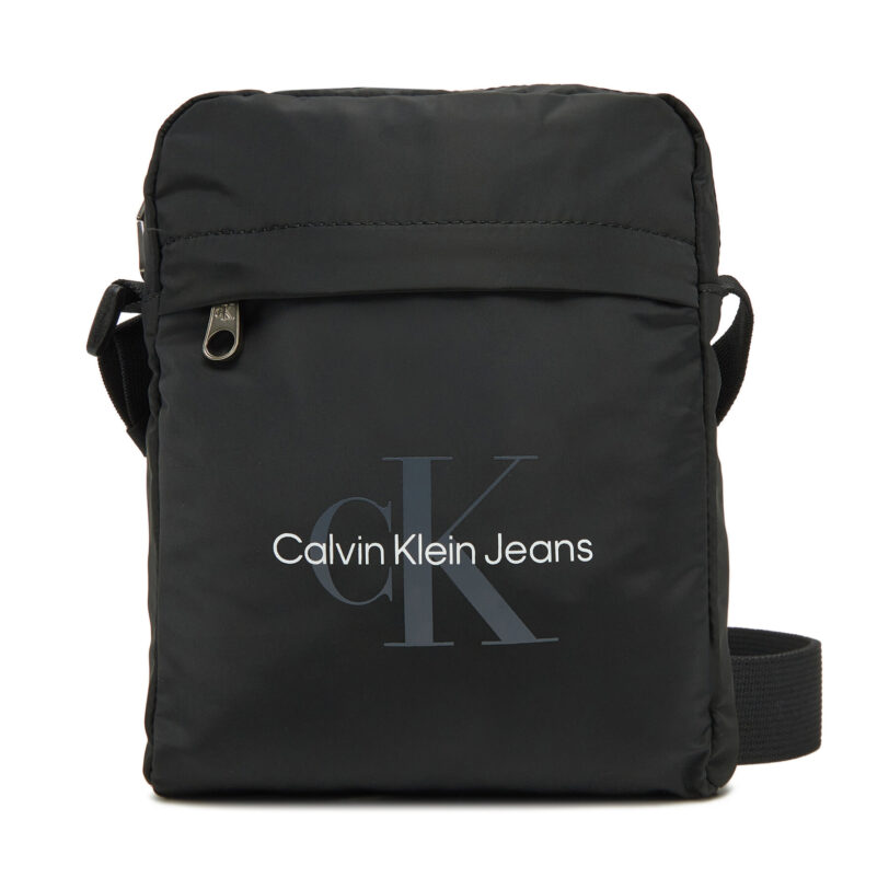 Мъжка чантичка Calvin Klein Jeans Sport Essentials Reporter 18 LV04G3000G Черен цвят на ниска цена