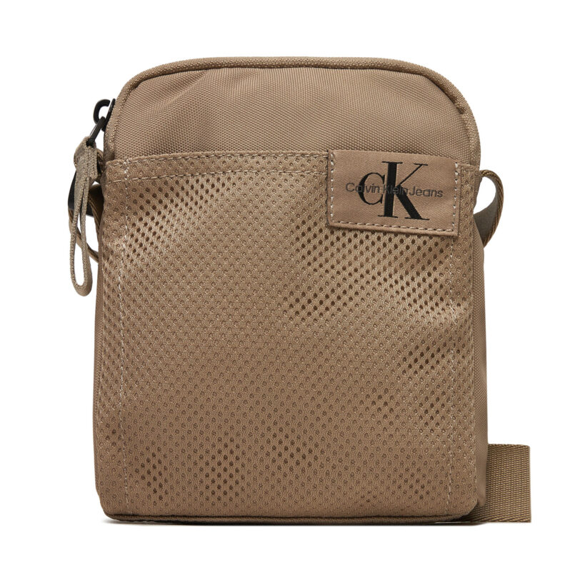 Мъжка чантичка Calvin Klein Jeans Sport Essentials Reporter14 Me K50K512004 Каки цвят на ниска цена