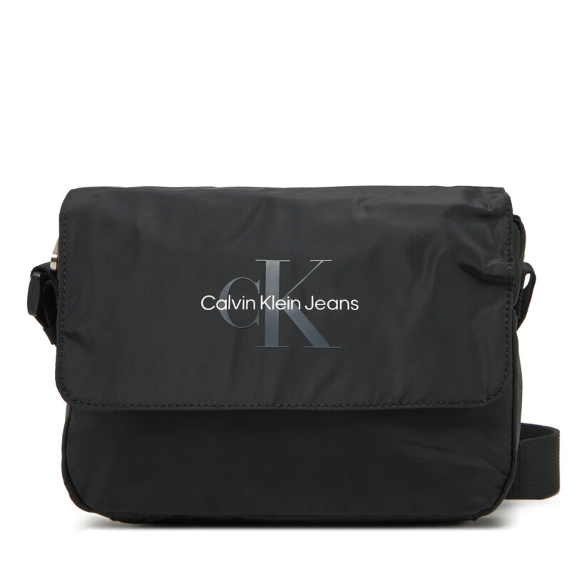Мъжка чантичка Calvin Klein Jeans Sport Essentials Ut Flap Cb22 LV04G3031G Черен цвят на ниска цена