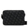 Мъжка чантичка Calvin Klein Unstructured Monogram Camera Bag LV04G3179G Черен цвят на ниска цена