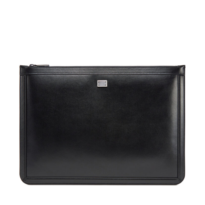 Мъжка чантичка Dolce&Gabbana BM2328 AV956 80999 Черен цвят на ниска цена