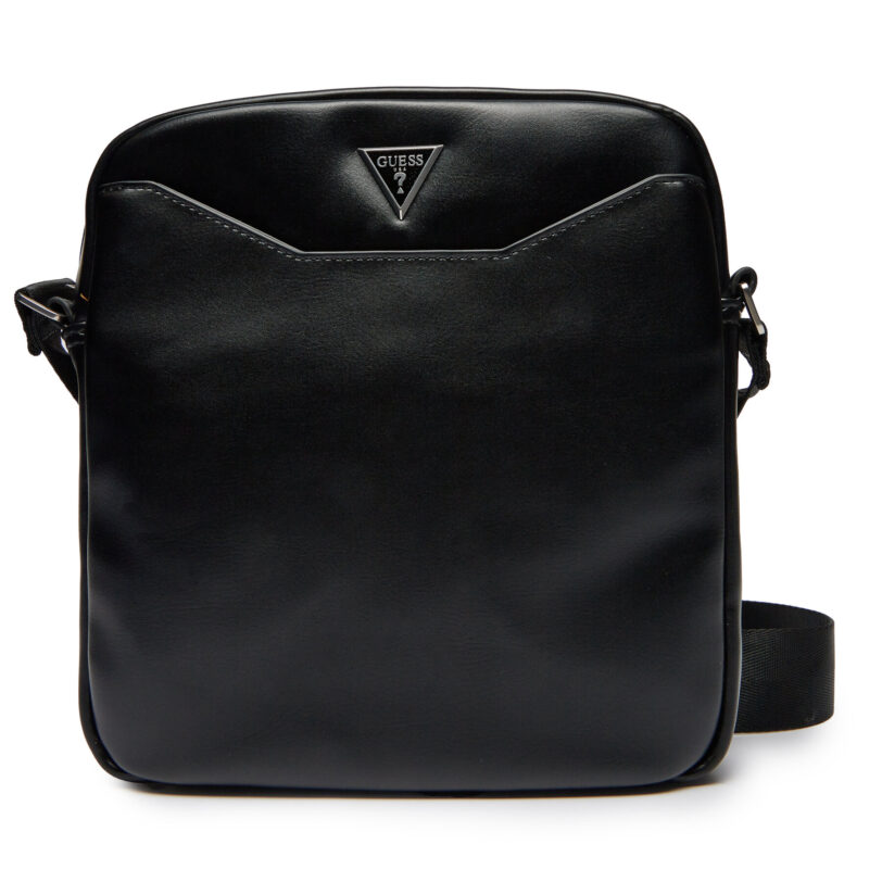 Мъжка чантичка Guess HMMECA P4259 Черен цвят на ниска цена