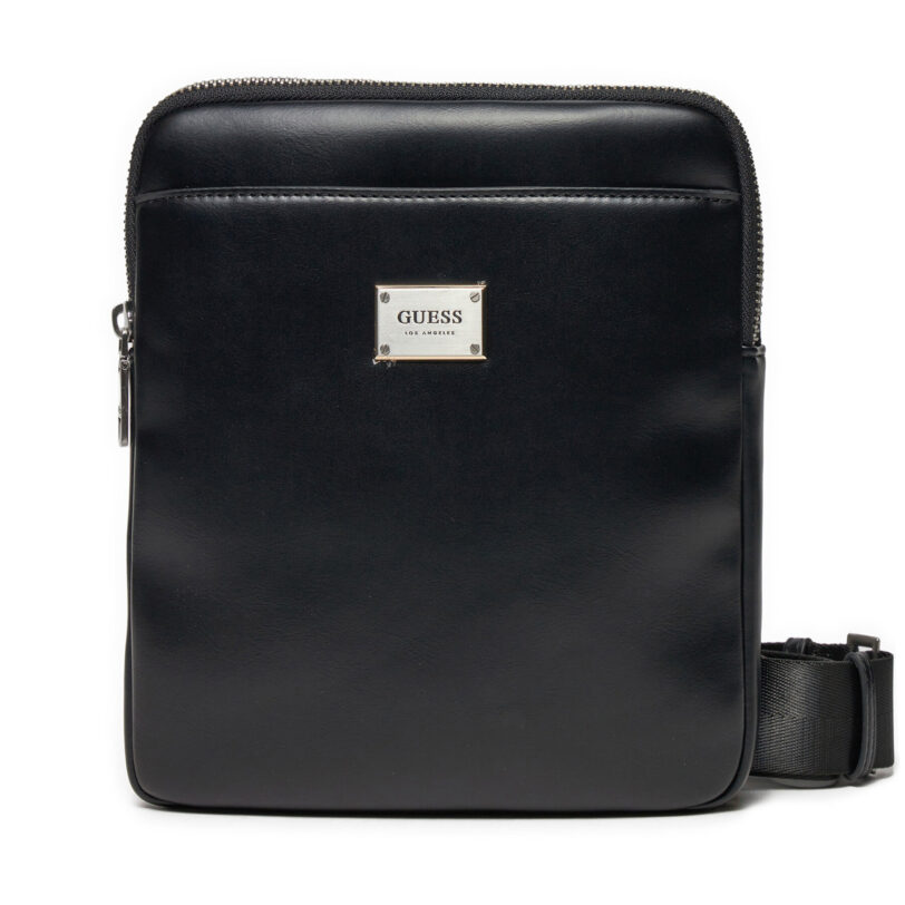 Мъжка чантичка Guess HMMILI P4423 Черен цвят на ниска цена