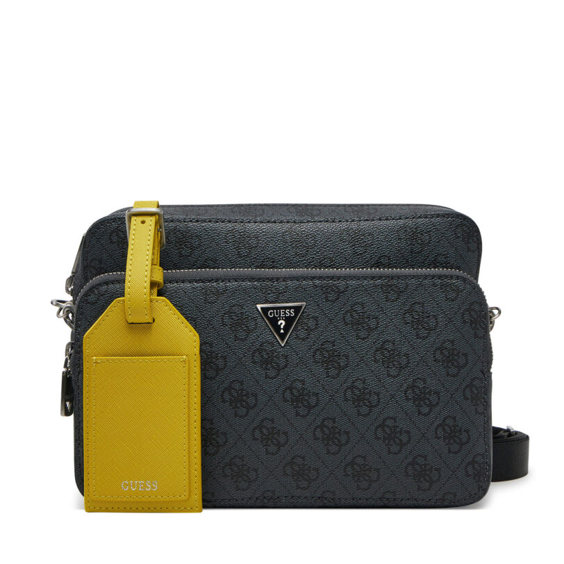 Мъжка чантичка Guess HMMILO P5222 Черен цвят на ниска цена