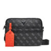 Мъжка чантичка Guess HMMILO P5422 Черен цвят на ниска цена