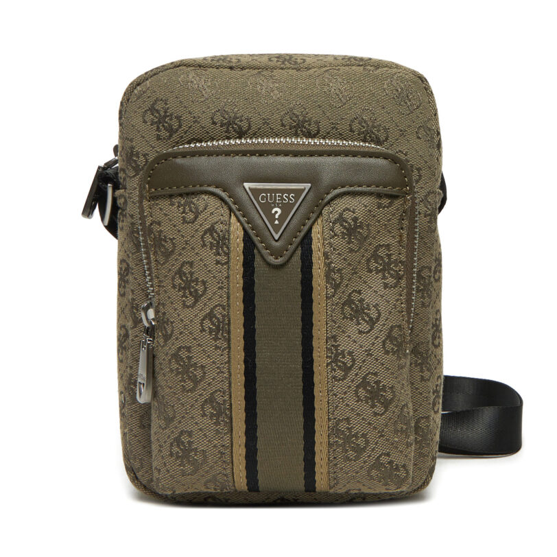 Мъжка чантичка Guess HMMIST P5163 Каки цвят на ниска цена