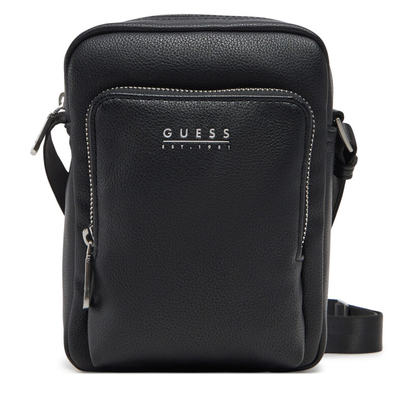 Мъжка чантичка Guess HMMITU P5263 Черен цвят на ниска цена