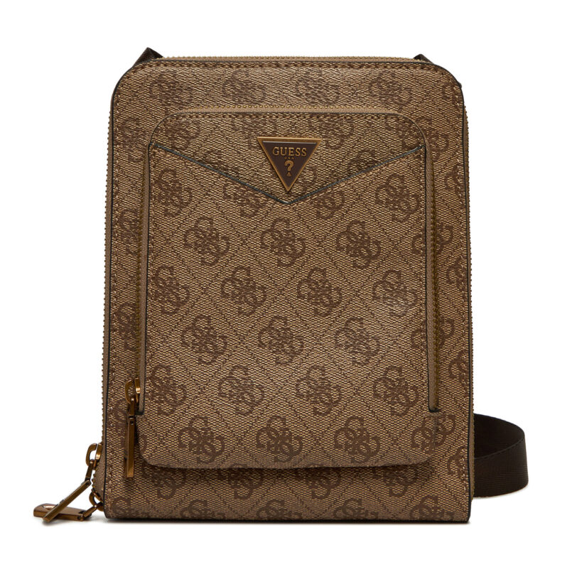 Мъжка чантичка Guess HMSILO P5109 Бежов цвят на ниска цена