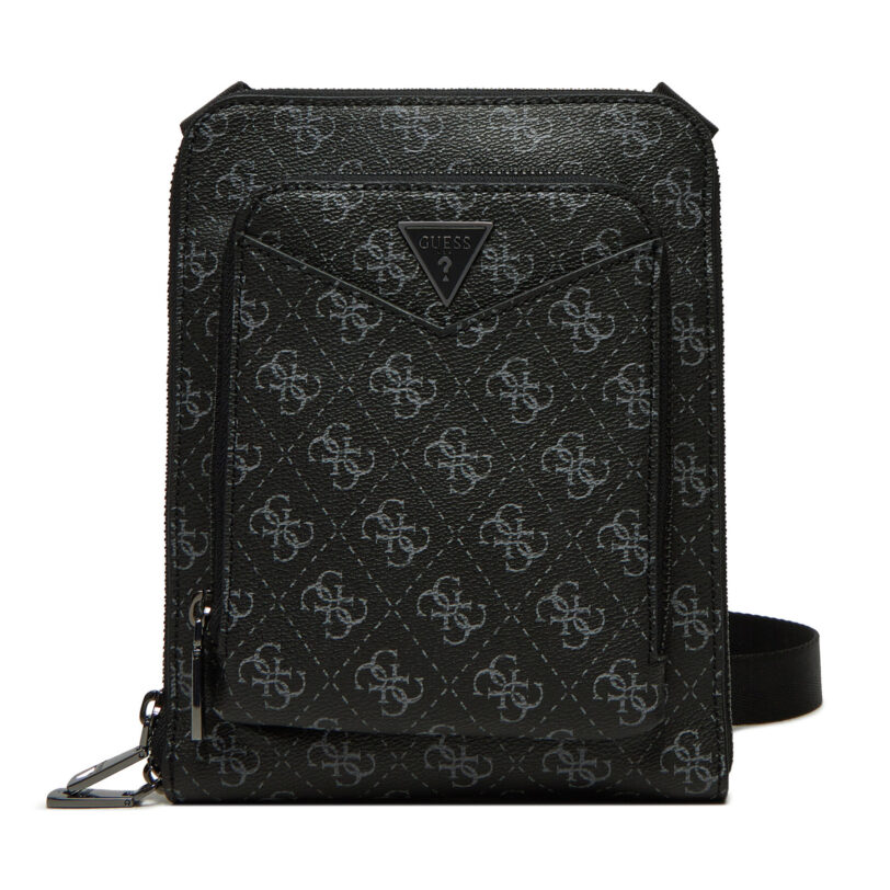 Мъжка чантичка Guess HMSILO P5109 Черен цвят на ниска цена