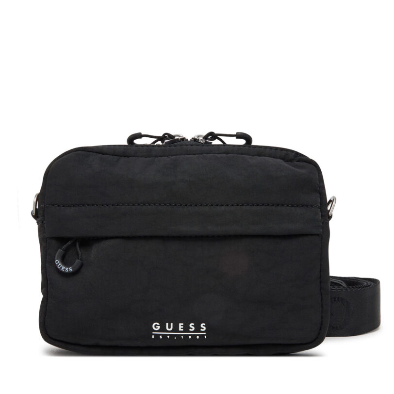 Мъжка чантичка Guess HMSOPN P5272 Черен цвят на ниска цена