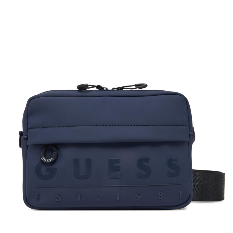 Мъжка чантичка Guess HMSOWR P5272 Тъмносин цвят на ниска цена