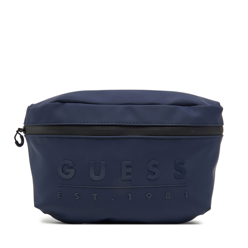 Мъжка чантичка Guess HMSOWR P5292 Тъмносин цвят на ниска цена