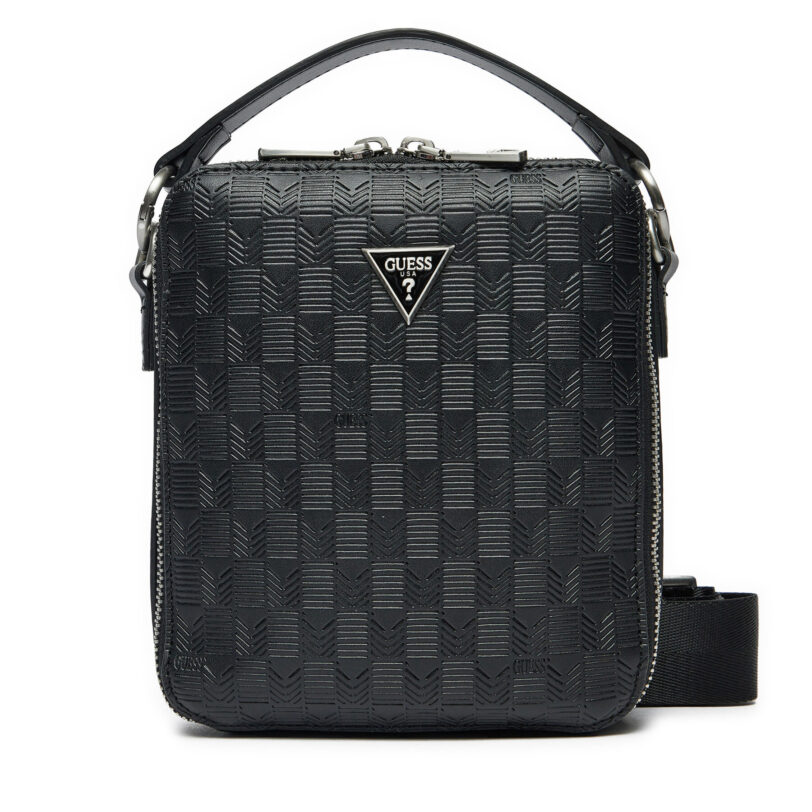 Мъжка чантичка Guess HMTODE P5153 Черен цвят на ниска цена