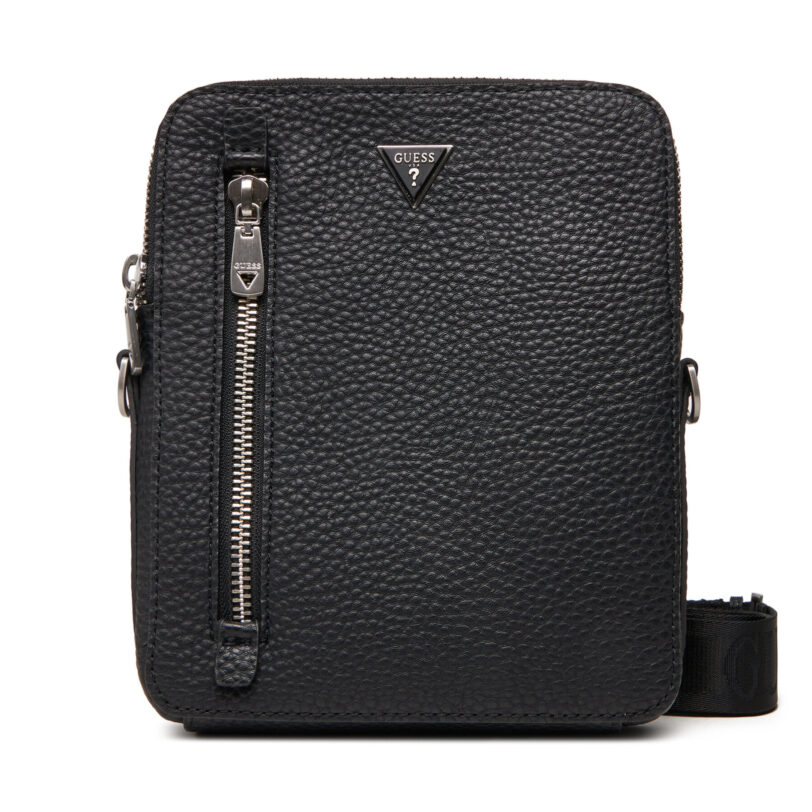 Мъжка чантичка Guess HMTOGR P5218 Черен цвят на ниска цена