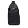 Мъжка чантичка Guess HMTOLG P5407 Черен цвят на ниска цена