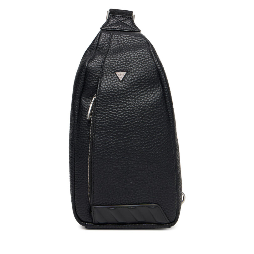 Мъжка чантичка Guess HMTOLG P5407 Черен цвят на ниска цена