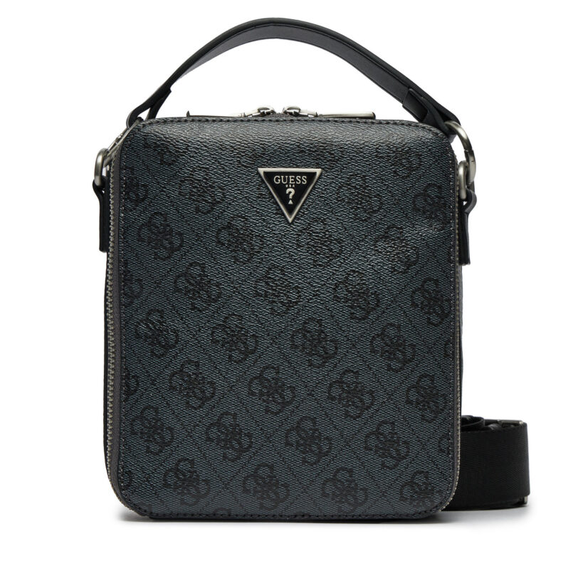 Мъжка чантичка Guess HMTOLO P4253 Черен цвят на ниска цена