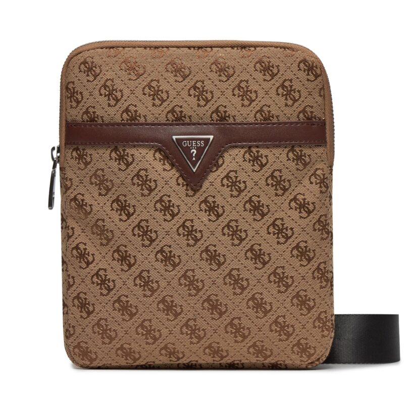 Мъжка чантичка Guess HMVZLJ P4123 Бежов цвят на ниска цена