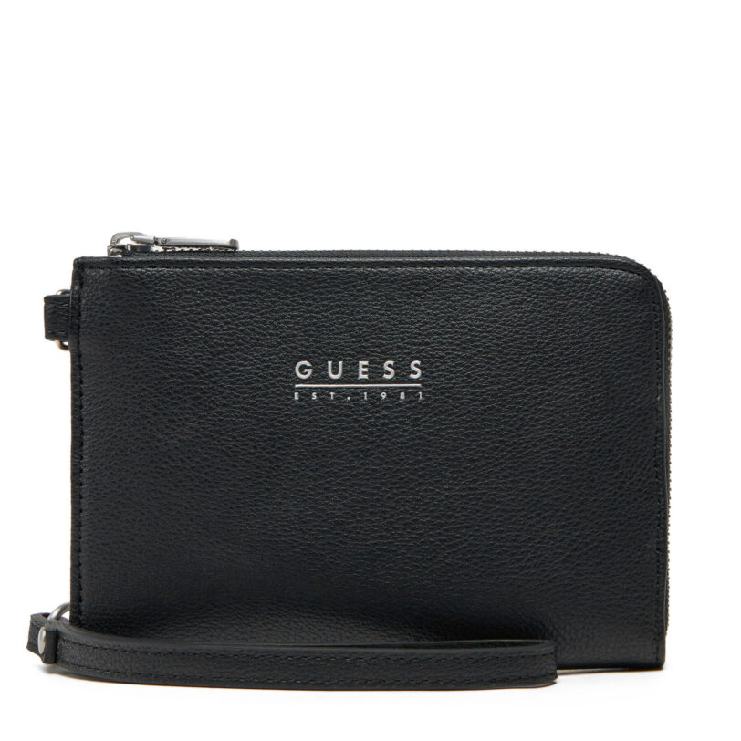 Мъжка чантичка Guess PMBATU P5231 Черен цвят на ниска цена