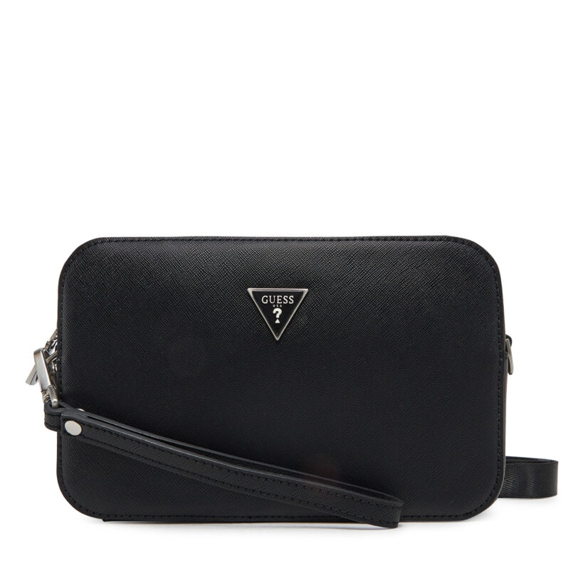 Мъжка чантичка Guess PMMISA P5245 Черен цвят на ниска цена