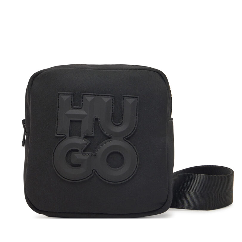 Мъжка чантичка HUGO G00323 Черен цвят на ниска цена