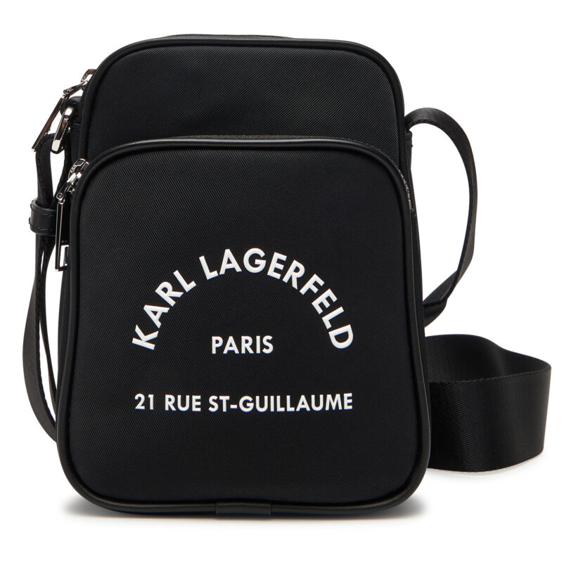 Мъжка чантичка KARL LAGERFELD A2M30230 Черен цвят на ниска цена