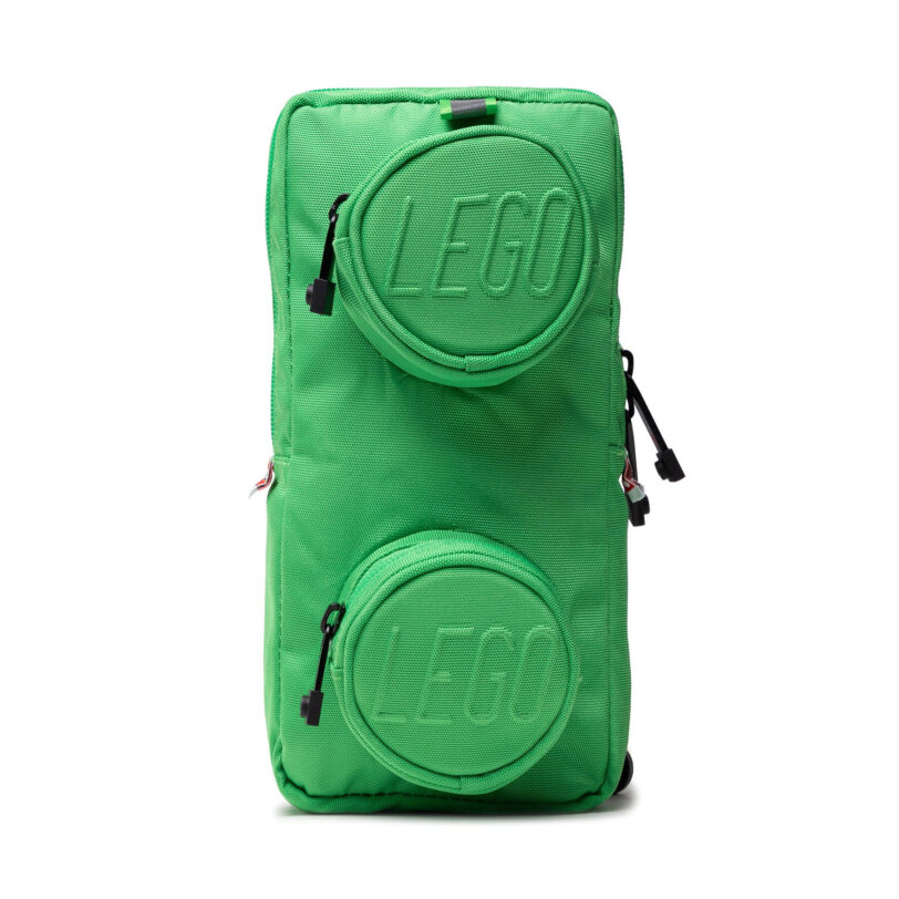 Мъжка чантичка LEGO Brick 1x2 Sling Bag 20207-0037 Зелен цвят на ниска цена