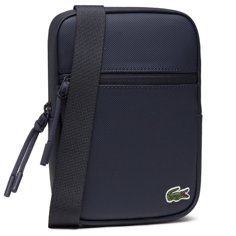 Мъжка чантичка Lacoste NH3307LV Тъмносин цвят на ниска цена