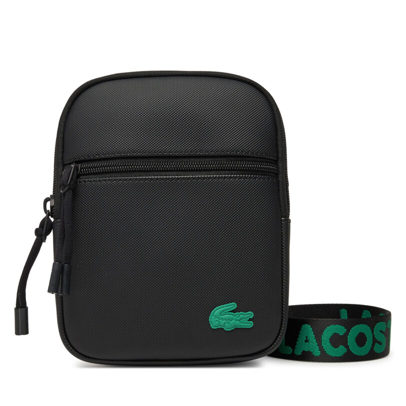 Мъжка чантичка Lacoste NH4679TX Черен цвят на ниска цена