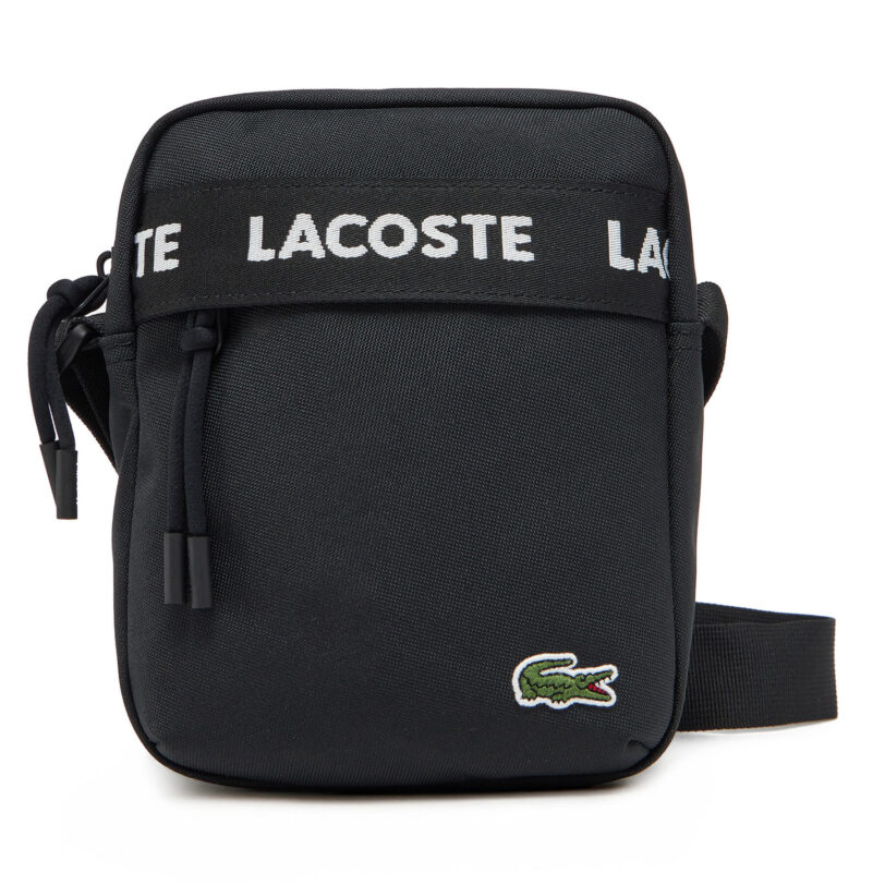 Мъжка чантичка Lacoste NU4686NZ Черен цвят на ниска цена