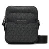 Мъжка чантичка MICHAEL Michael Kors Hudson 33T5LHDM0B Черен цвят на ниска цена