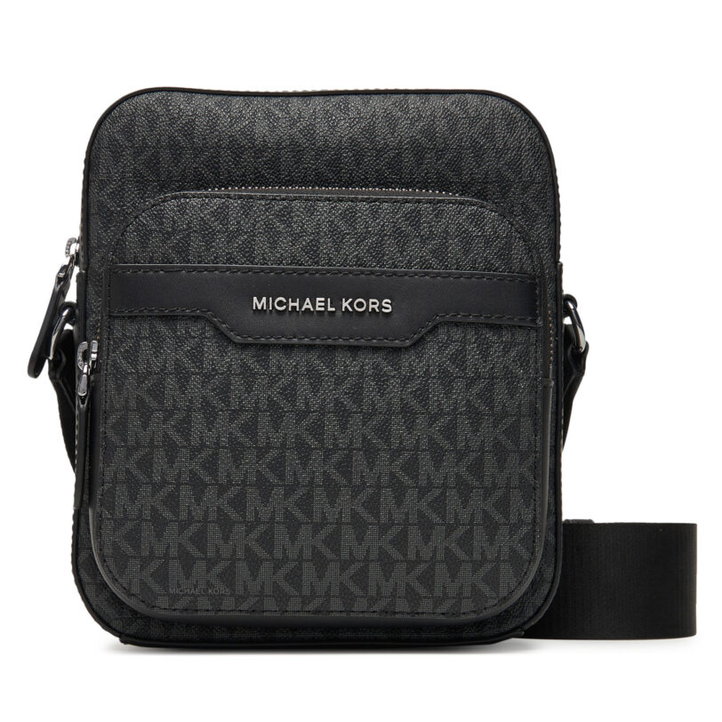 Мъжка чантичка MICHAEL Michael Kors Hudson 33T5LHDM0B Черен цвят на ниска цена