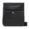 Мъжка чантичка Tommy Hilfiger Essential Pu Mini Crossover AM0AM09505 Черен цвят на ниска цена
