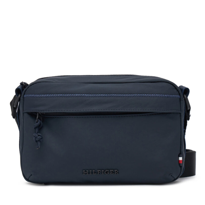 Мъжка чантичка Tommy Hilfiger Th Colour Ew Reporter AM0AM13219 Тъмносин цвят на ниска цена