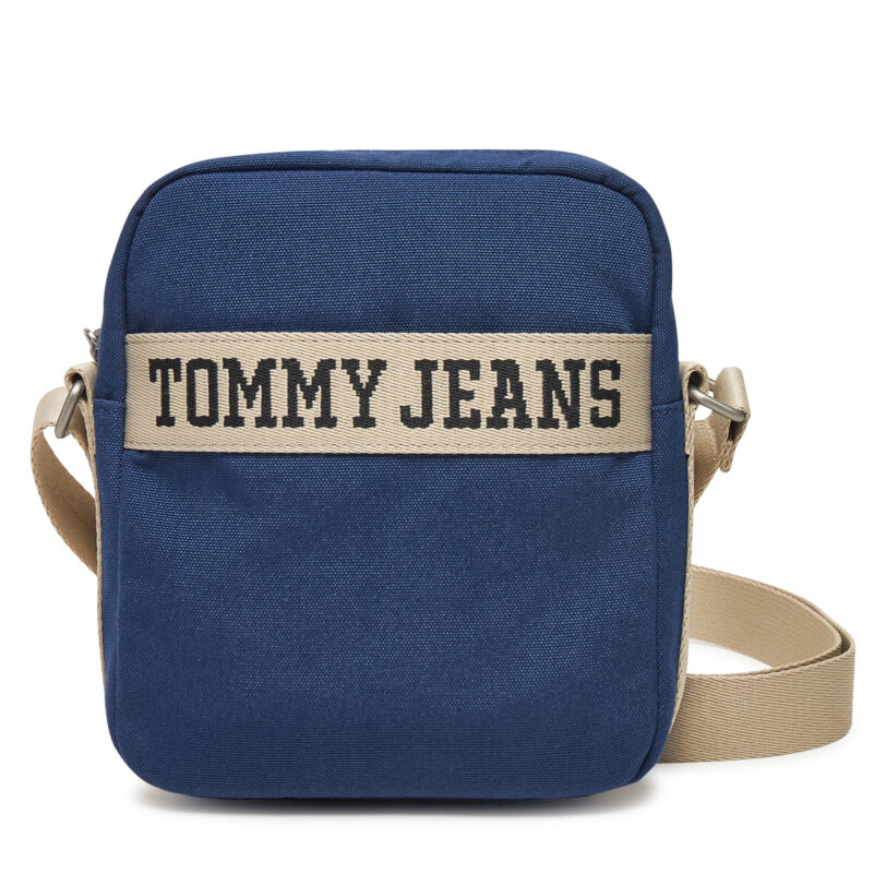 Мъжка чантичка Tommy Jeans Retro Cool Reporter AM0AM13277 Тъмносин цвят на ниска цена