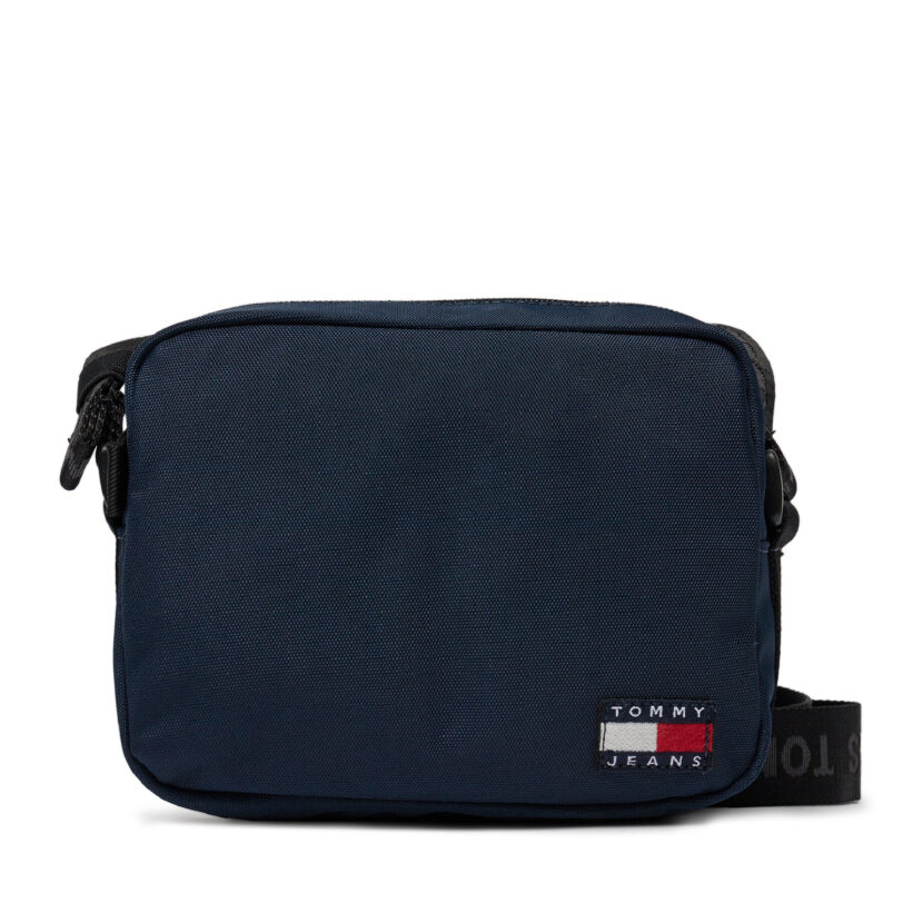 Мъжка чантичка Tommy Jeans Tjw Essential Daily Crossover AW0AW15818 Тъмносин цвят на ниска цена