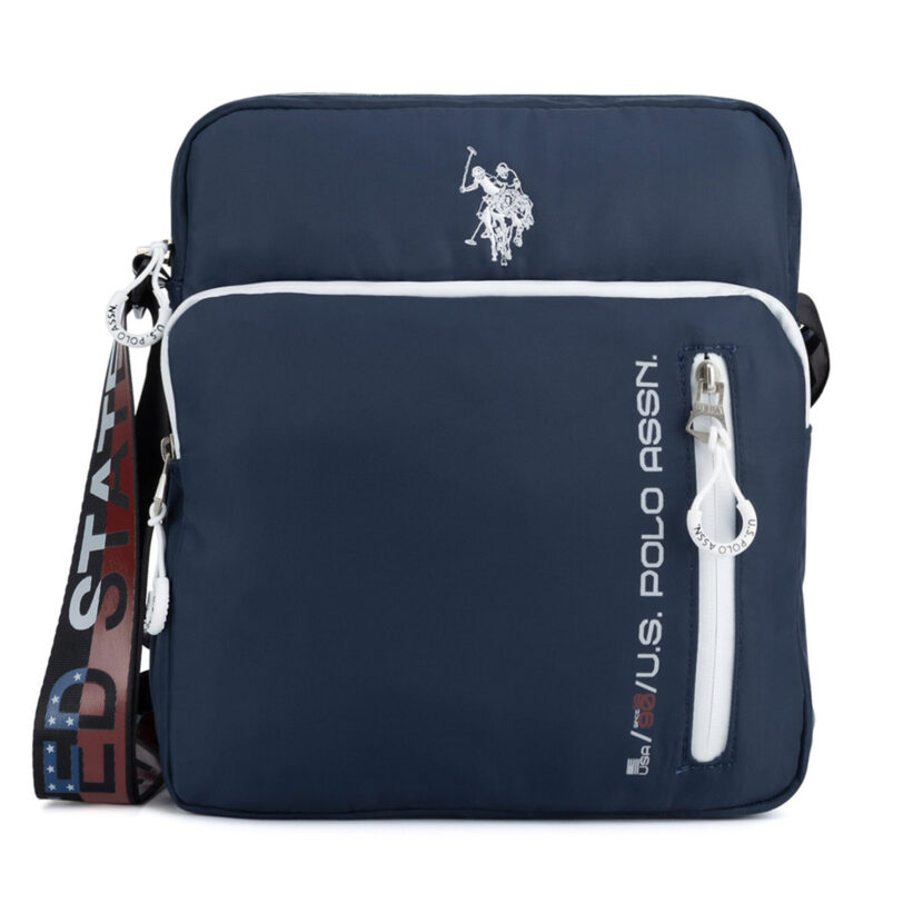 Мъжка чантичка U.S. Polo Assn. BIUXT5682MIA Тъмносин цвят на ниска цена