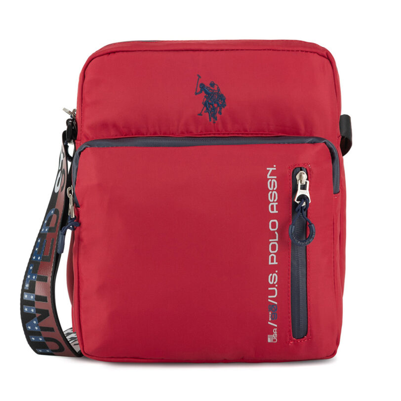Мъжка чантичка U.S. Polo Assn. BIUXT5682MIA Червен цвят на ниска цена