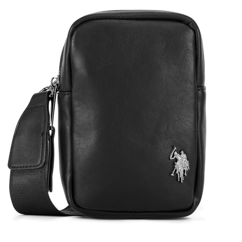Мъжка чантичка U.S. Polo Assn. BIUXT8473MVP Черен цвят на ниска цена