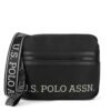 Мъжка чантичка U.S. Polo Assn. BIUXT8519MVP Черен цвят на ниска цена