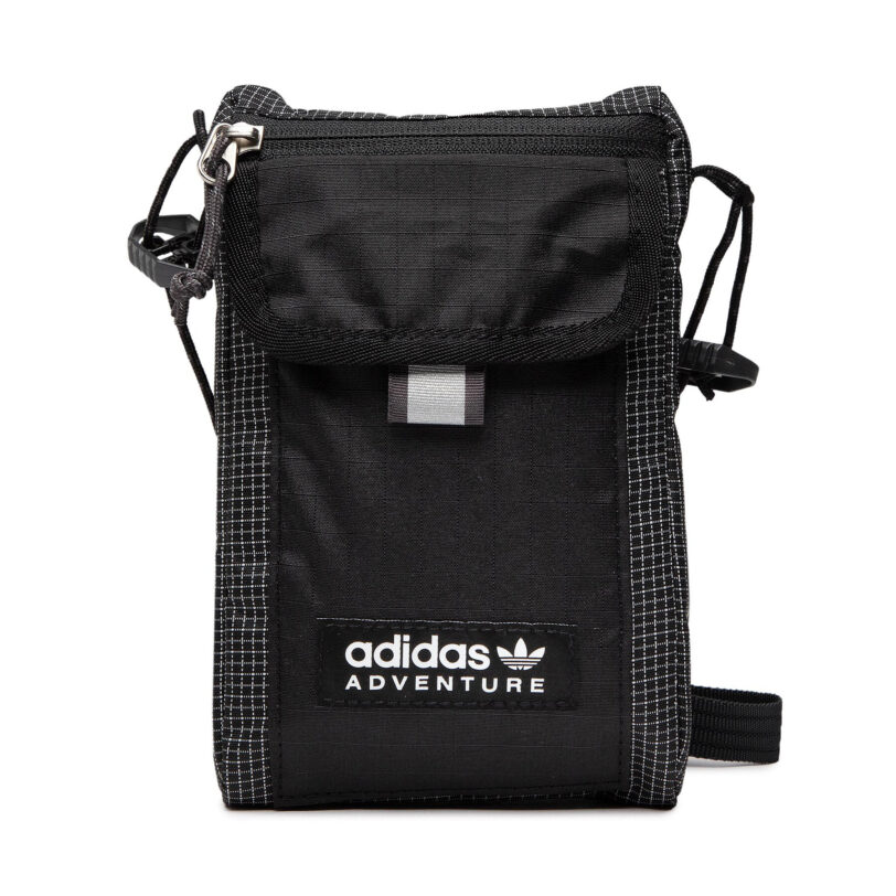 Мъжка чантичка adidas Flap Bag S HL6728 Черен цвят на ниска цена